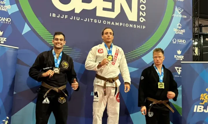 Atleta de Pirassununga conquista segundo lugar em campeonato de Jiu-Jítsu na Itália